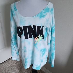 Victoria's Secret Pink tie-dye sweatshirt size M